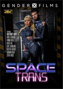 Brittney auf dem Cover des Films Space Trans