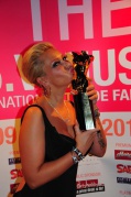Stella Styles with her Venus Award