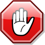 Thumbnail for File:Stop hand nuvola.png