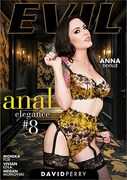 Anna auf dem Cover des Films Anal Elegance 8